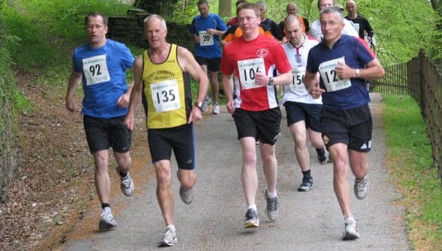 Running races in Cornwall