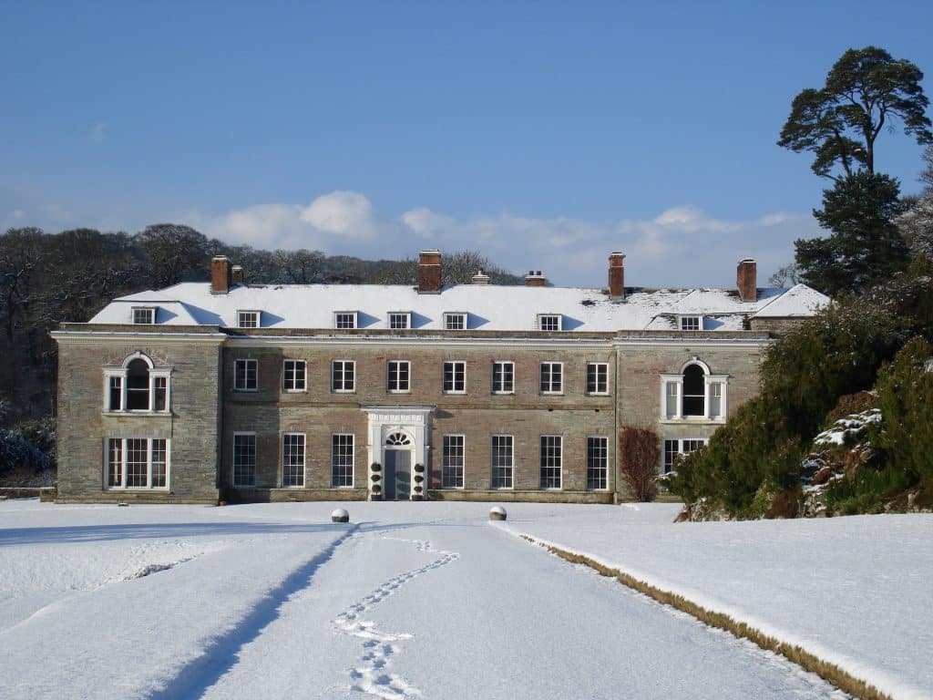 Boconnoc in the snow